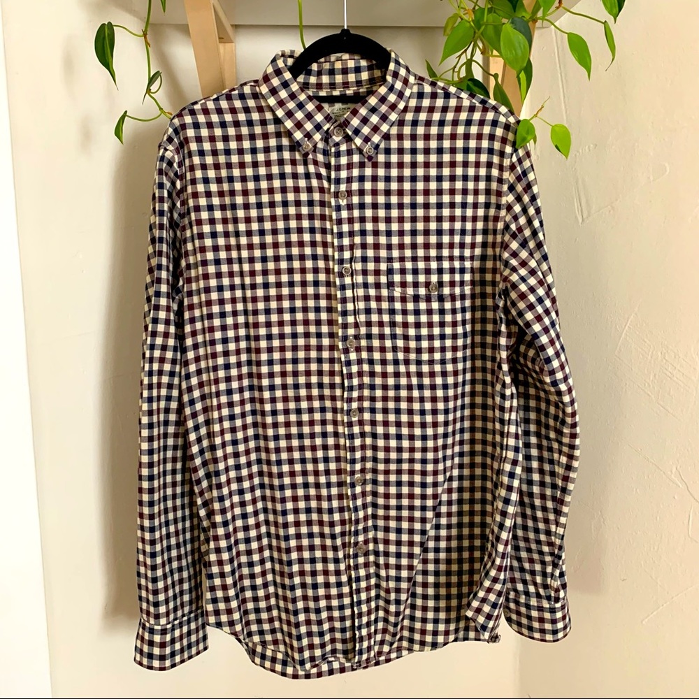 J Crew Midweight Cotton Workshirt